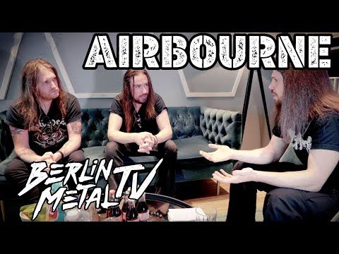 Airbourne about "Boneshaker"- Berlin Metal TV