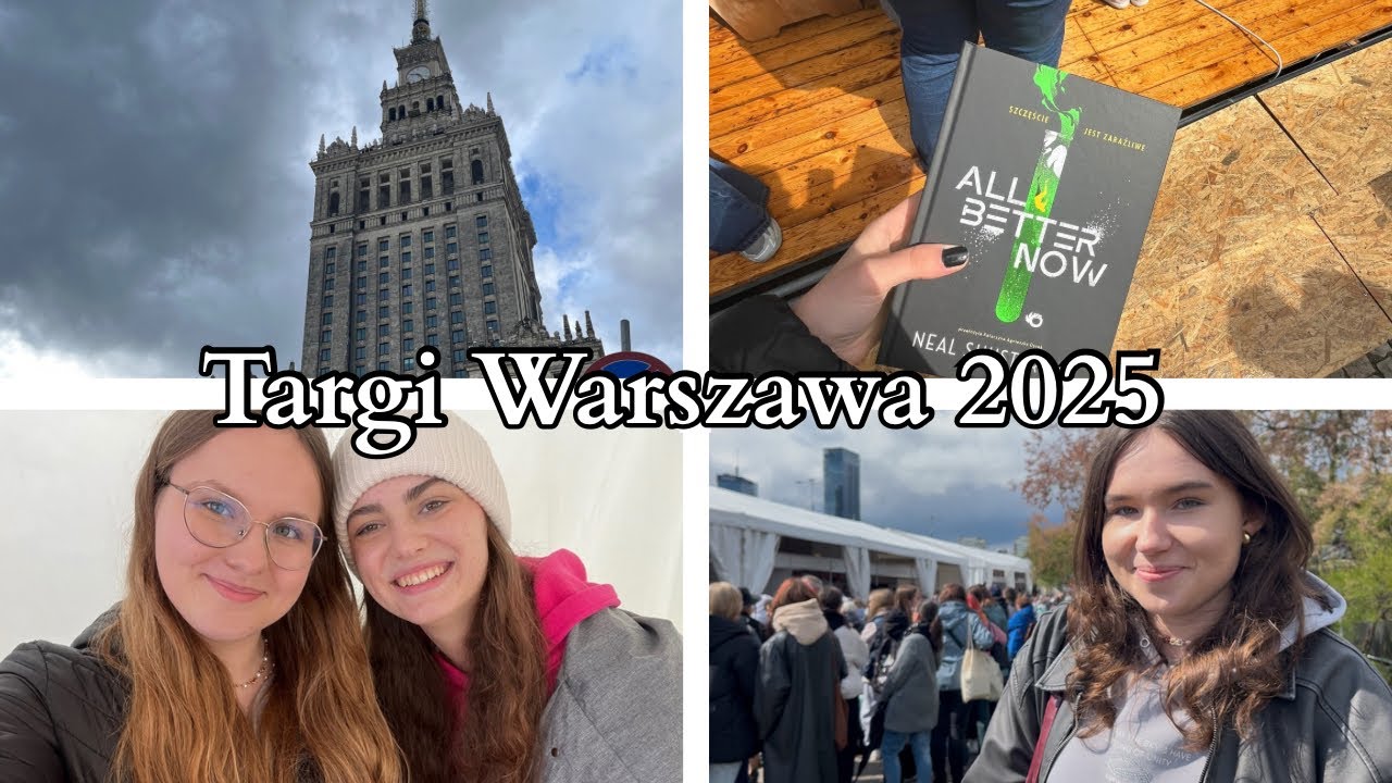 Warszawskie targi książki 2025 | VLOG