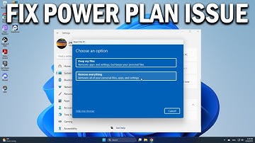 How To Fix Your Power Plan Information Isn