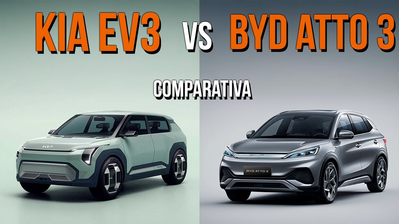 KIA EV3 vs BYD ATTO 3 - COMPARATIVA