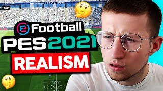 When A FIFA 21 YouTuber Plays PES 2021 Realistic Mod