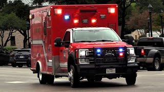 Fredericksburg Fire & EMS Ambulances Responding Compilation #2 