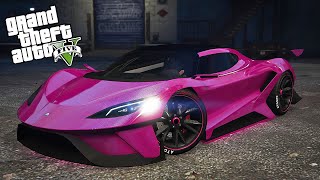 *NEW* 'SECRET PINK' CHROMATIQ PAINT JOB IN GTA ONLINE!!!