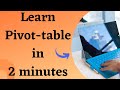 How to Custom Sort Data in Pivot Table | Excel Tutorial #excel #pivot_table #youtubevideo #exceltips