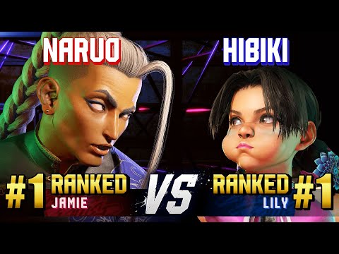SF6 ▰ NARUO (#1 Ranked Jamie) vs HIBIKI (#1 Ranked Lily) ▰ High Level Gameplay