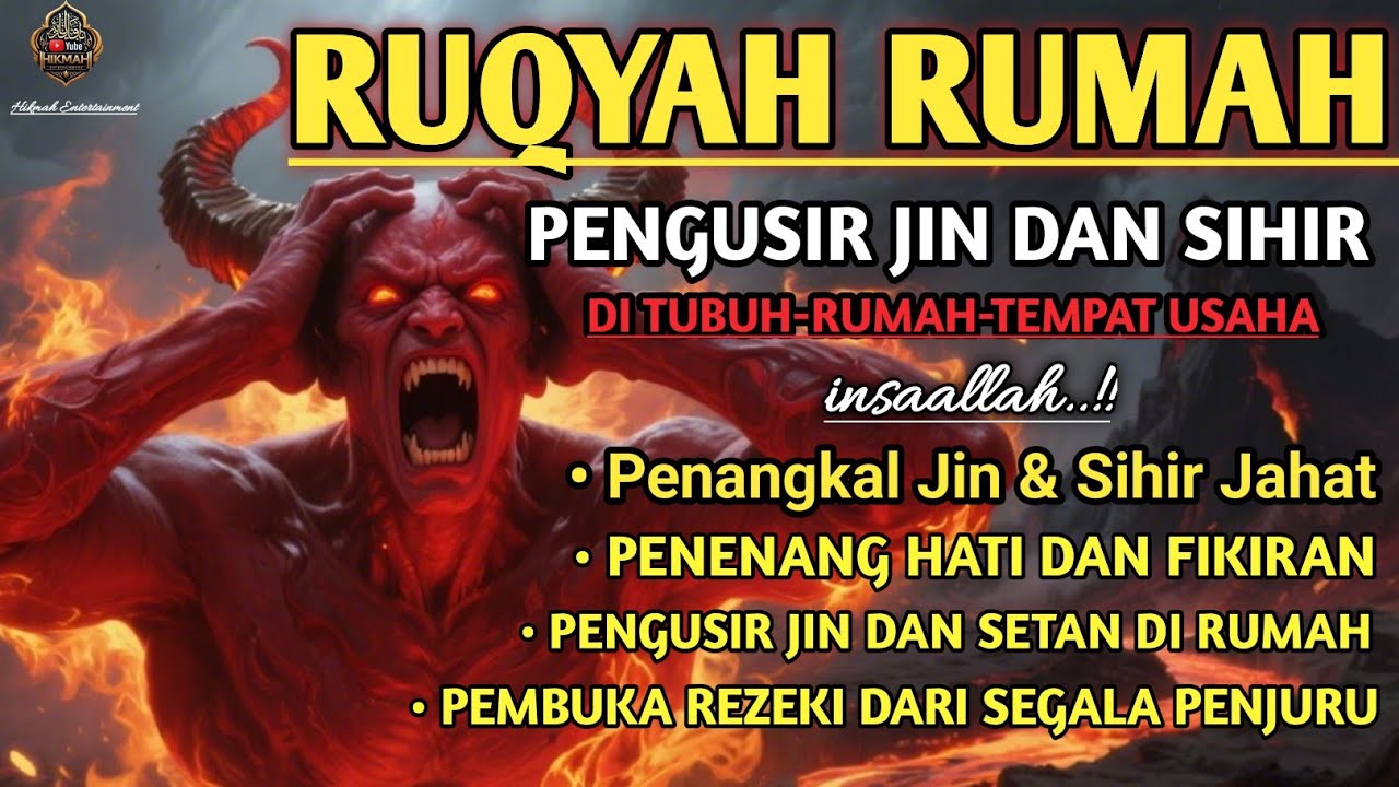 RUQYAH RUMAH NIPSU SYA'BAN USIR JIN,SETAN , RUMAH DEGAN AYAT PENYEMBUH| MUHAMMAD HIJAZI