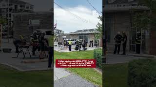 Post office evacuated after crash