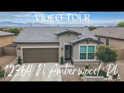 12364 N Amberwood Place, Marana, AZ home video tour