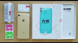 How to make and install iPhone 7 3D soft anti shock screen protector screenshot 5