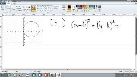 Conic Sections: Circle Problem 1