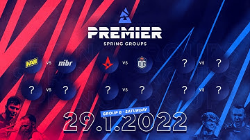 BLAST Premier Spring Groups 2022, Day 2: NAVI vs. MIBR, Astralis vs. OG, and more!