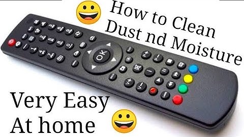 How to Fix and Clean Your Remote Control Buttons| #Reviewsbydhawaljagga