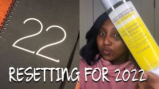 Resetting for 2022: Skincare, Haircare, Laundry, Covid Test, etc