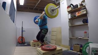 TeamDo - Mid Block Snatch Pull/Snatch, MB Clean Pull/C&J, % Back Squat - Mar 22, 2018