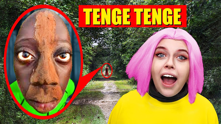 НИКОГДА НЕ СЛУШАЙ ПЕСНЮ TENGE TENGE в ЛЕСУ !! **очень страшно**