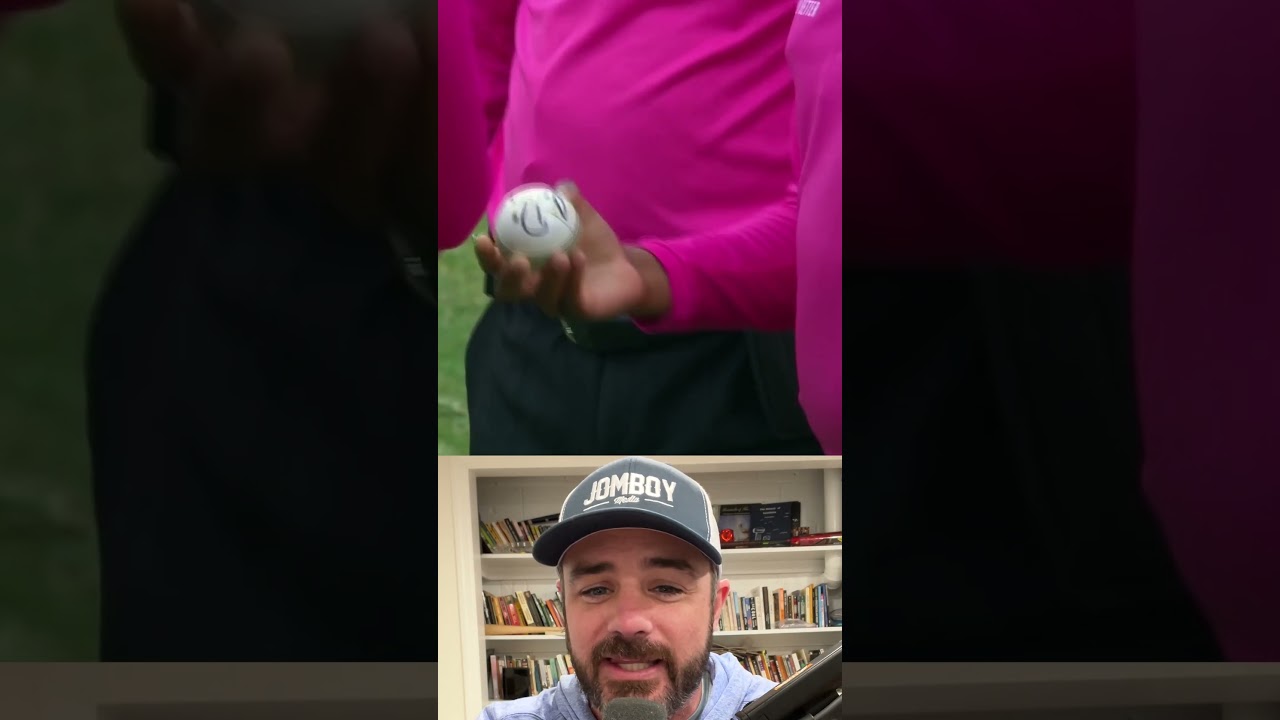 Fan signs ball before giving it back, a breakdown