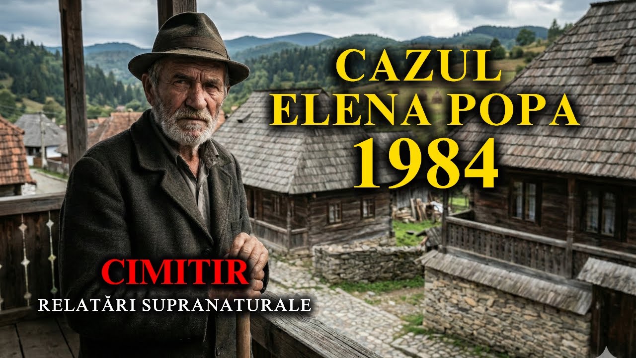 CE AM VĂZUT CA FOST PAZNIC ÎN CIMITIR! CAZUL ELENA POPA 1984 | Poveste de groază și relatare reală