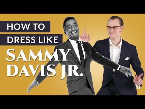 How to Dress Like Sammy Davis Jr. - Men&rsquo;s Style Inspiration from a Hollywood Icon