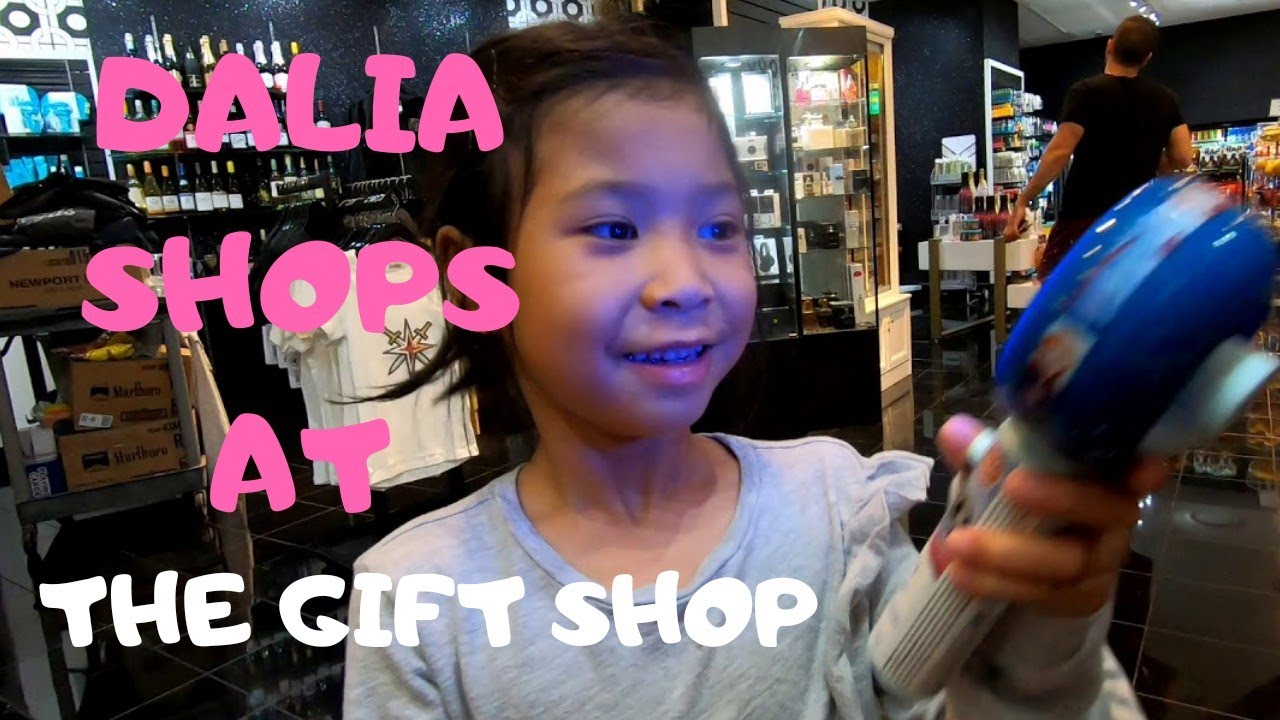 Dalia shops at the Gift Shop at Planet Hollywood Las Vegas ...