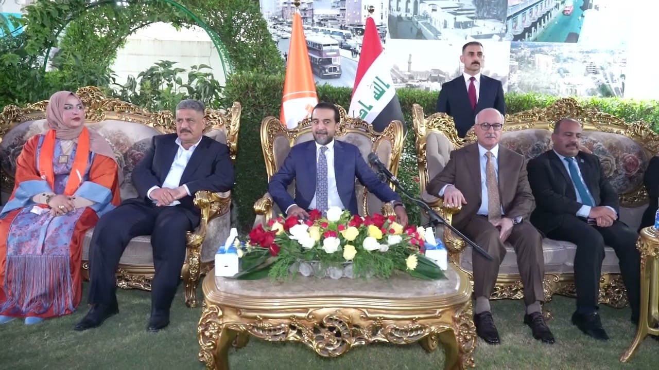 رئيس حزب تقدم الرئيس محمد الحلبوسي يلتقي جمعاً من أبناء قرية المكاسب