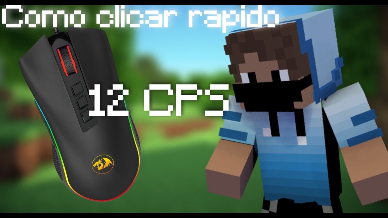 COMO CLICAR MAIS RÁPIDO NO MOUSE como fazer fast click ( dicas de pvp #2)