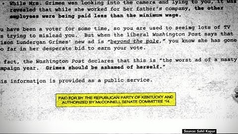 Does fear sell? A look at candidates