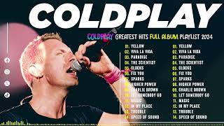 Coldplay Songs Playlist 2024 ~ Yellow, Paradise, Fix You,  #Coldplay Greatest Hits Full Album