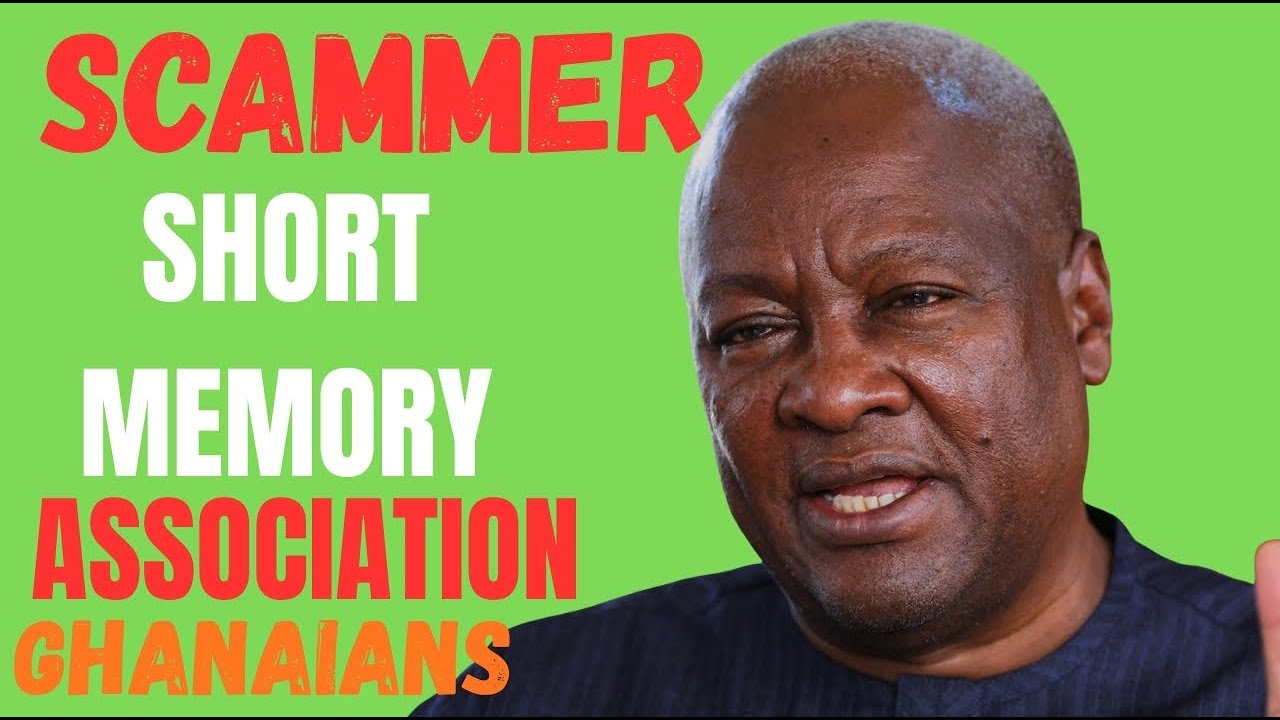 JOHN MAHAMA SCAM ALL GHANAIANS AGAIN.