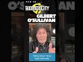 Gilbert O'Sullivan chats with Boomerocity about his latest album, Songbook.