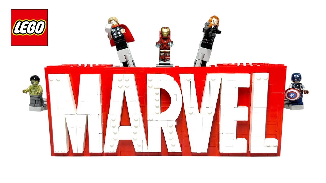 LEGO® 76313 – Marvel Logo – Speed Build Review
