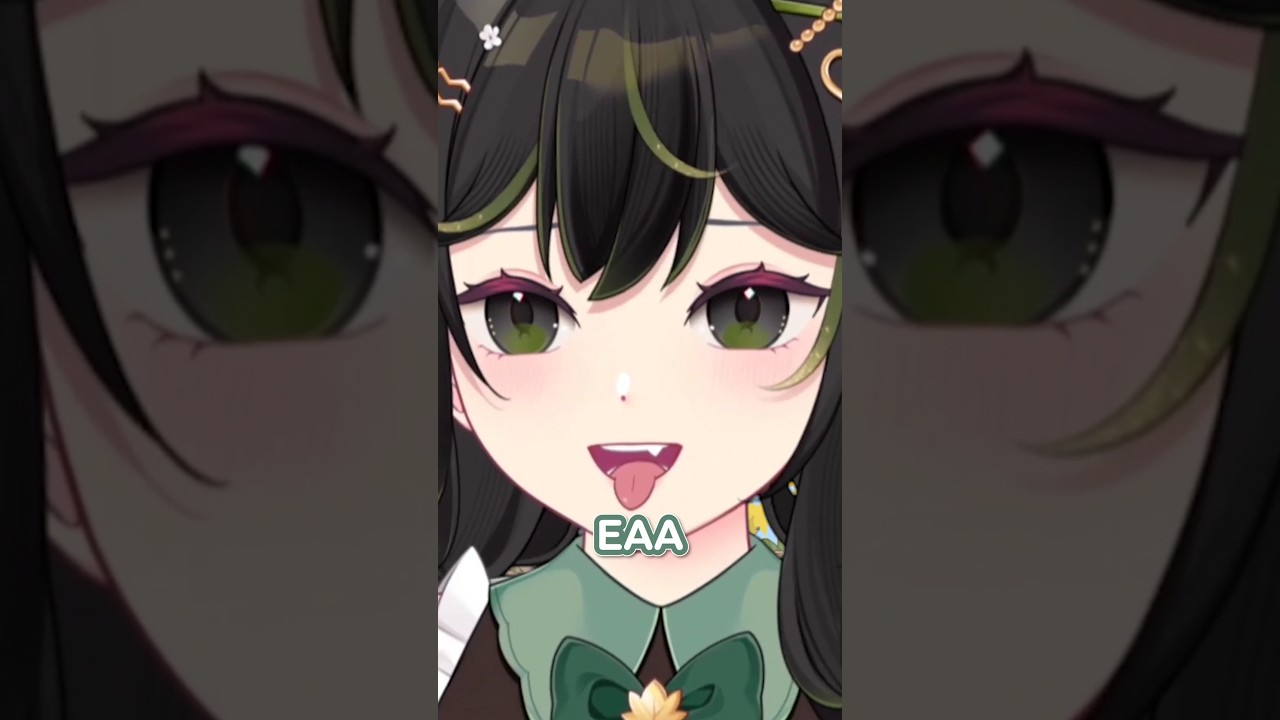 Minum es cacing!? #shorts #vtuber