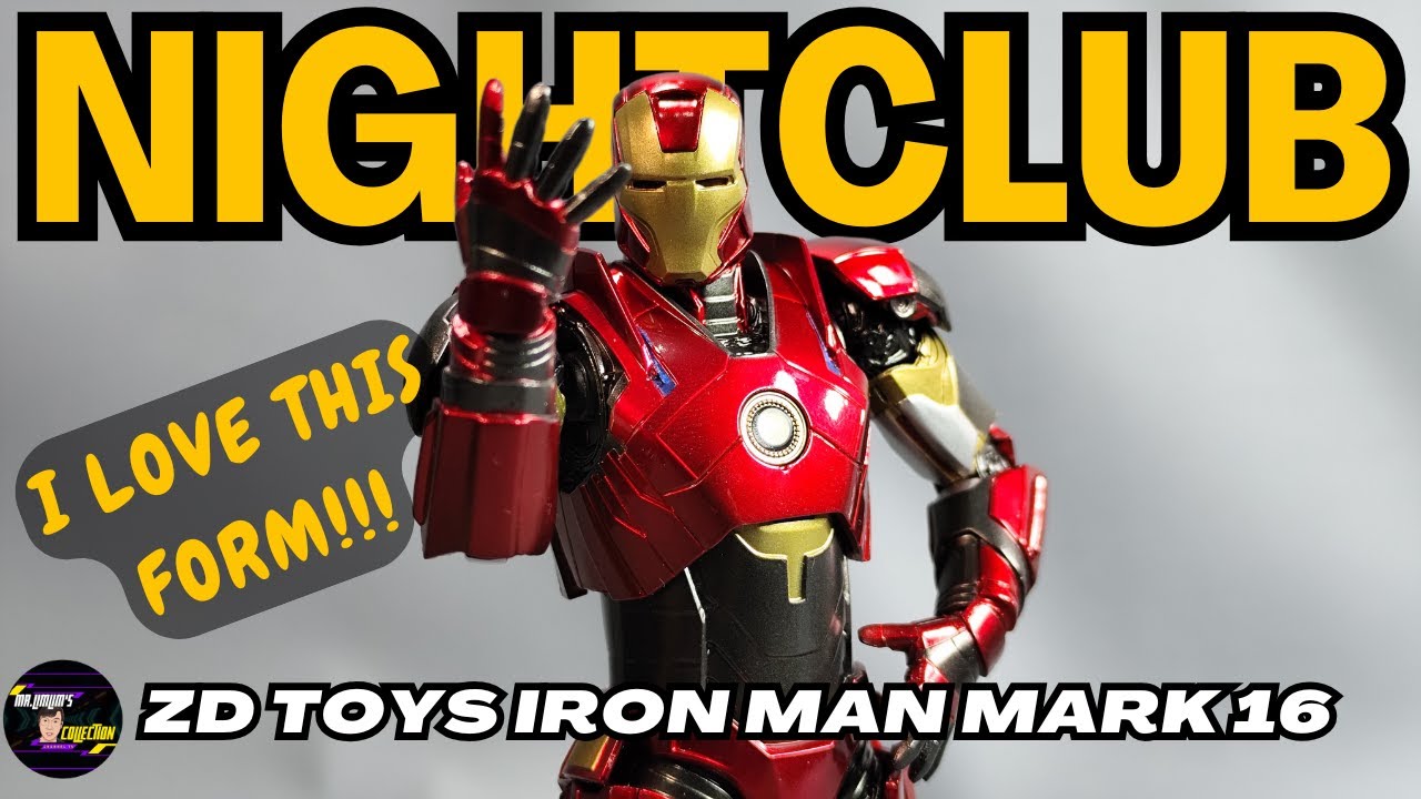 How to fix joint torso loose? zd toys iron man nightclub Mark 16 XVI