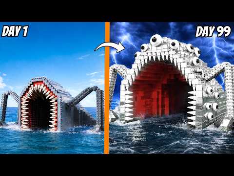 I Built the ULTIMATE SEA EATER in LEGO | Space Bricks