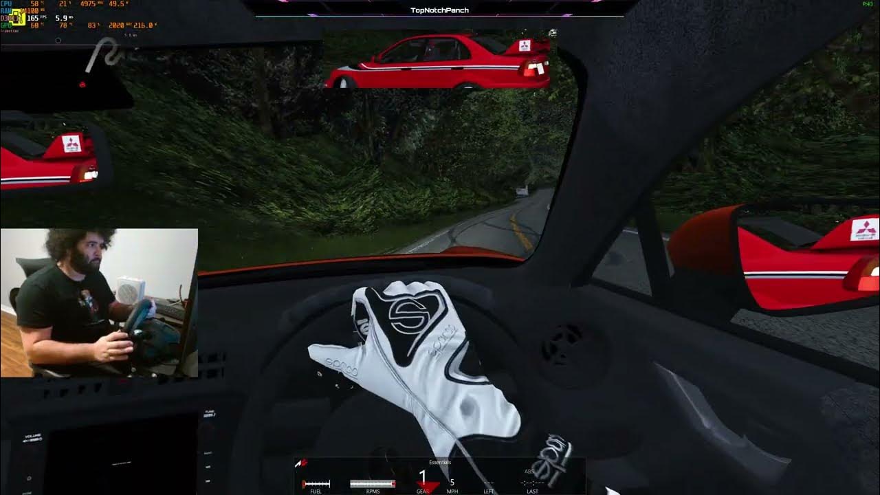 EK Tsukuba Free Roam 2021 Toyota GR86 TOM'S Assetto Corsa Logitech Driving Force PRO YouTube