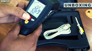 Digital Non Contact Infra Red Thermometer Unboxing & Overview | Metravi MT 16 PC Software