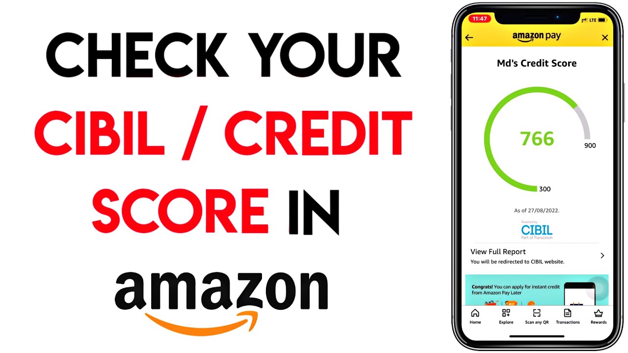How To Check CIBIL Score In Amazon | Free Me Credit Score Kaise Check Kare