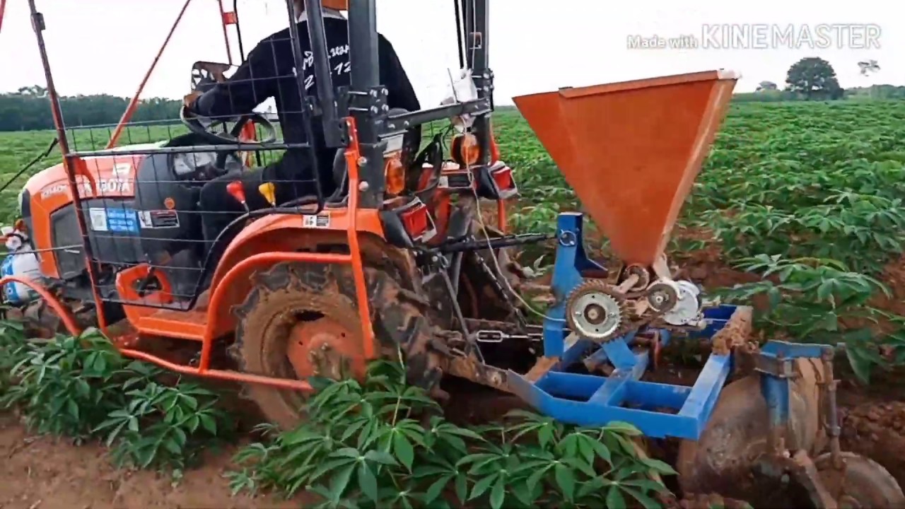 รถไถคูโบต้า 21แรงงานกลบเราถนัด#ผานไถ