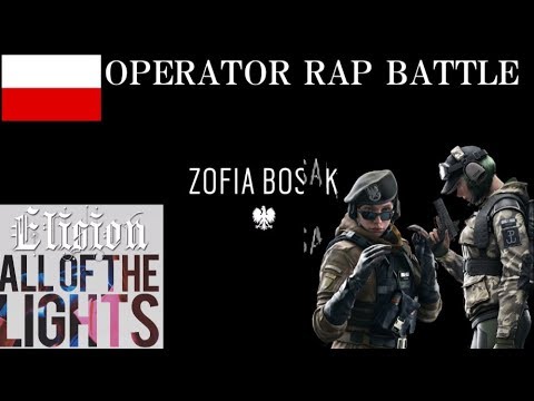 【R6S替え歌】[Operator Rap Battle Ver.Poland]【原曲:Kanye west - all of the lights】