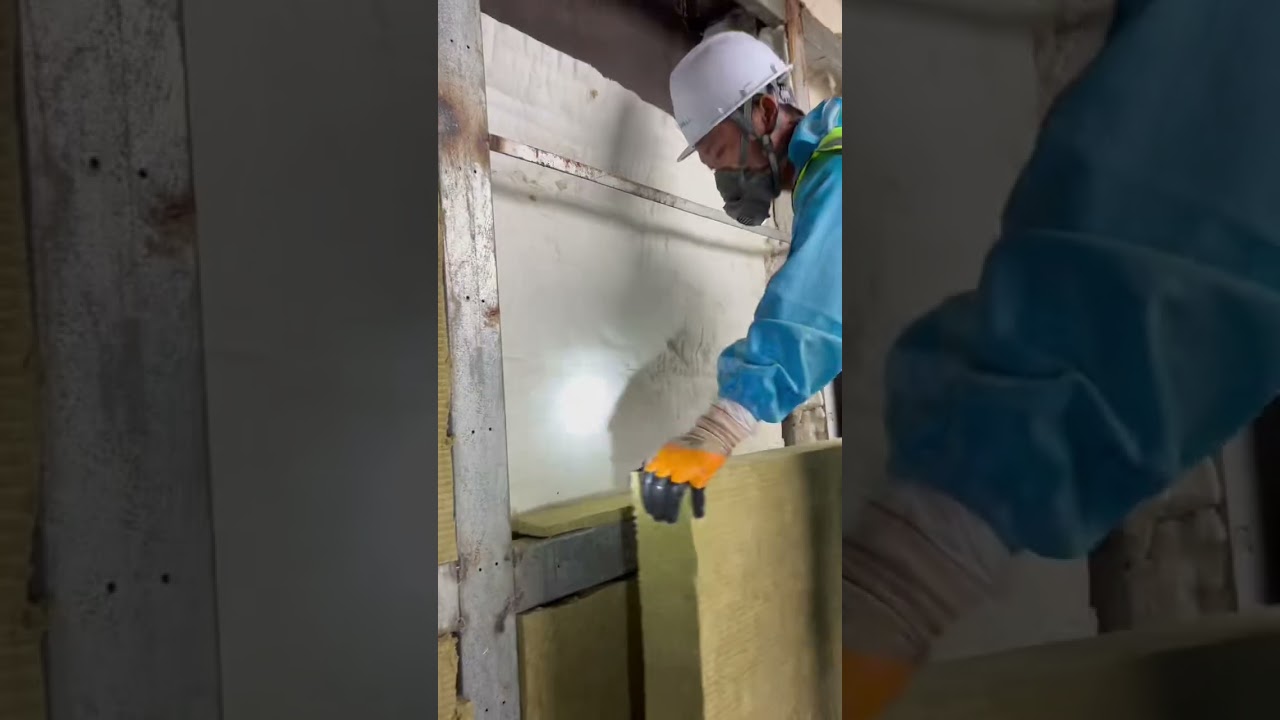 ROCK WOOL INSULATION IN ACTION