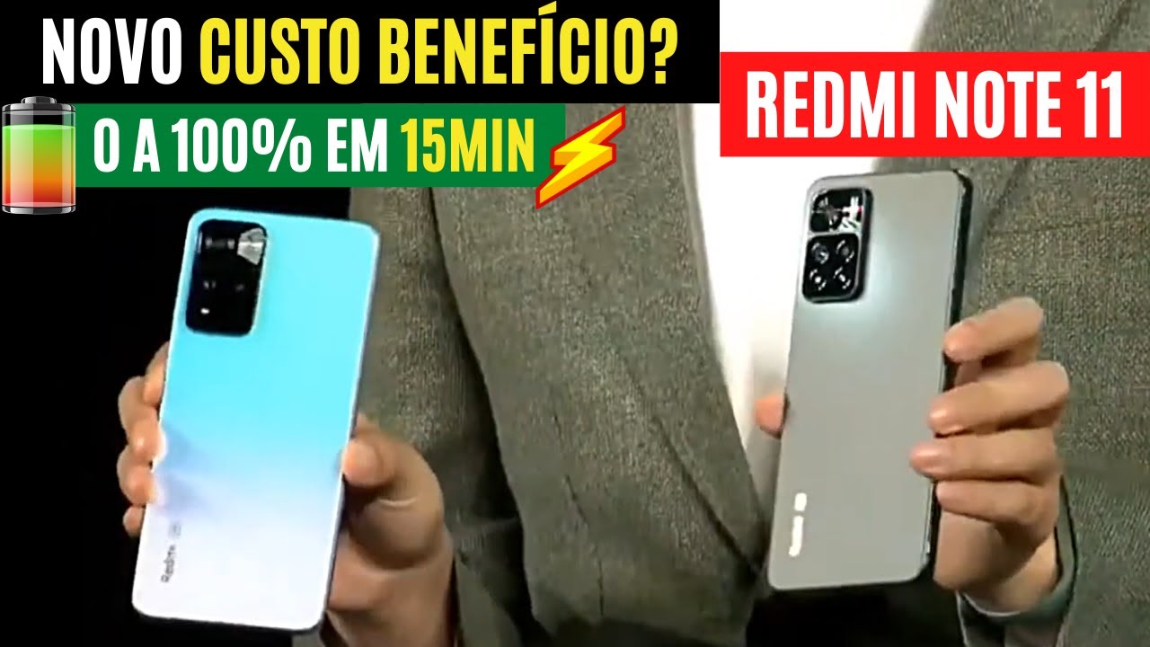 Xiaomi anuncia Redmi Note 11 Pro+ com recarga em somente 15 minutos