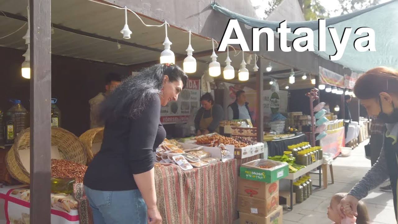 Shopping at Antalya's Ramadan Market/Ramazan Bazaar, 2022