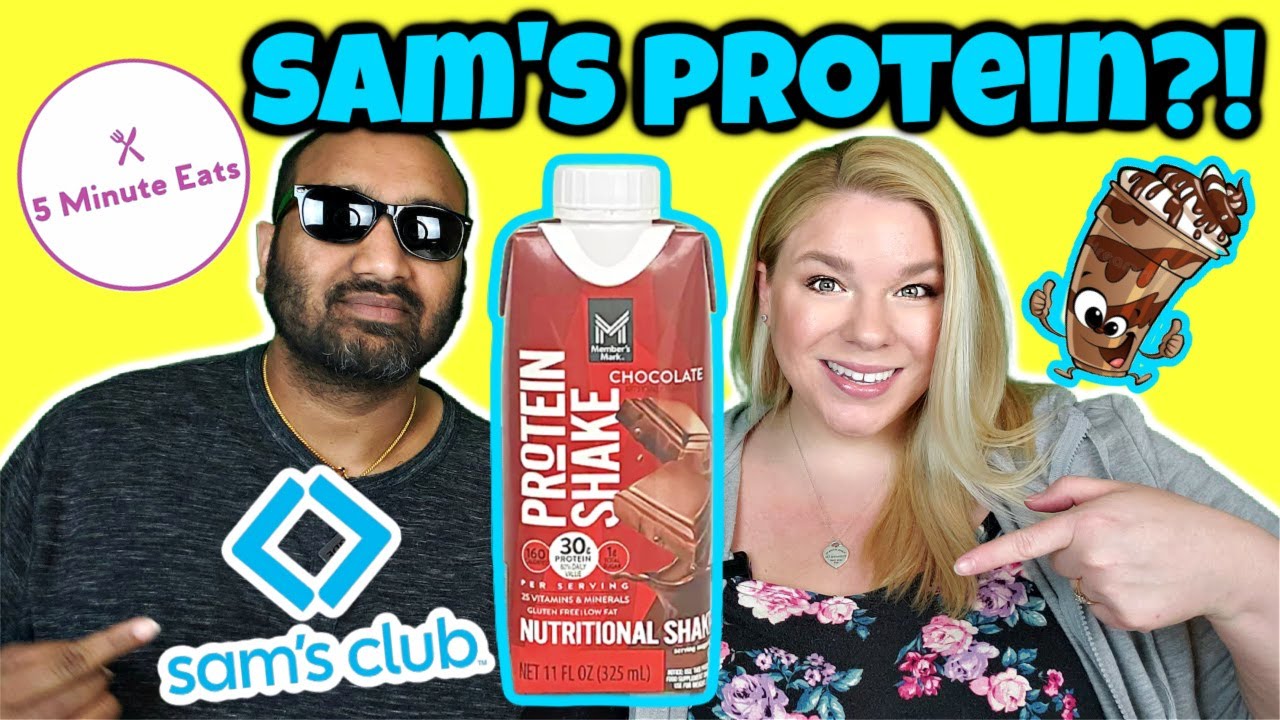 Sam's Club Member's Mark High Protein Shake Chocolate Review - YouTube