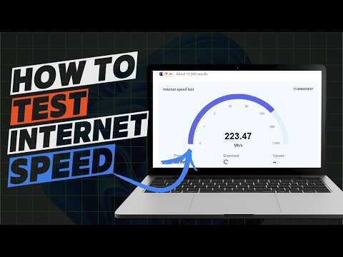 How to Run an Internet Speed Test on Windows (Fast & Accurate)