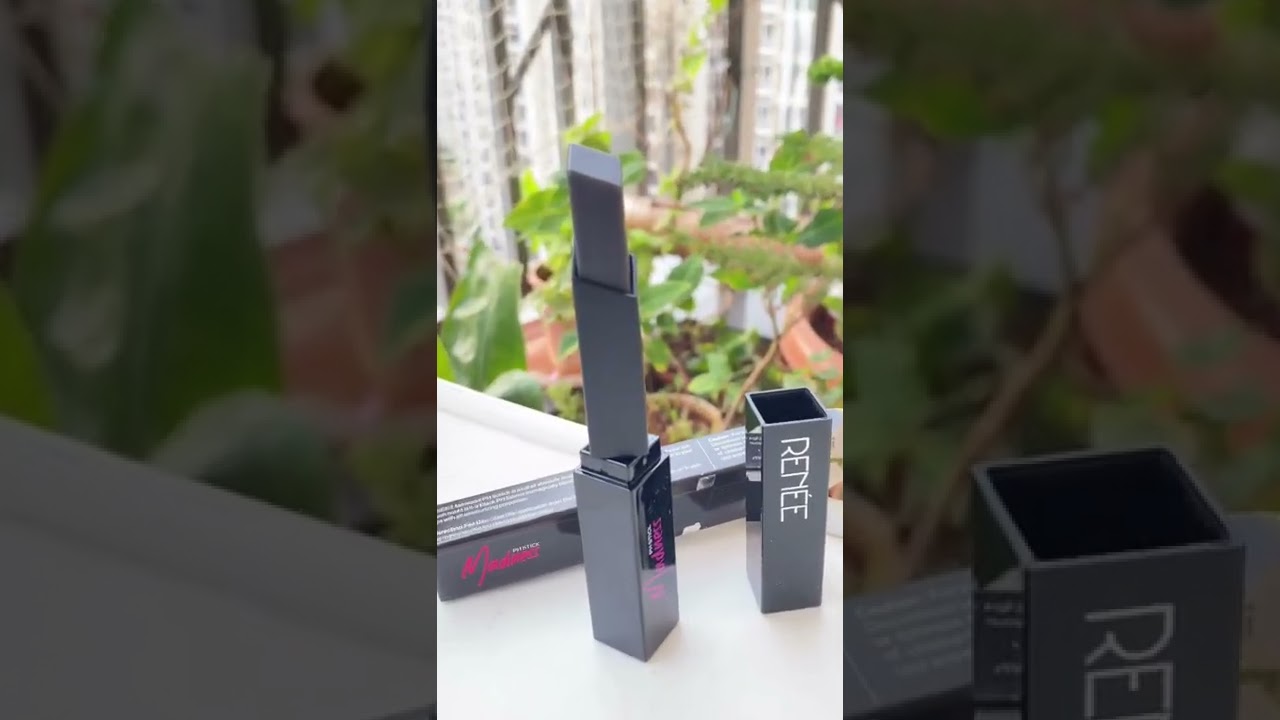 RENEE MADNESS BLACK PH STICK COLOUR CHANGING LIPSTICK 
