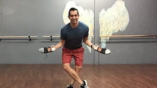 Folklorico Tap tutorial to Boogie Woogie Bugle Boy w/ John of JPBFITNESS