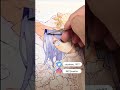 透明水彩メイキング #shorts