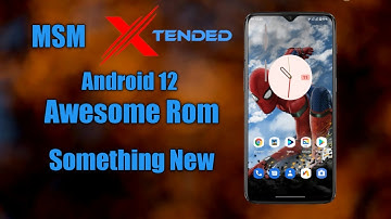 MSM Xtended Android 12 For Redmi 7/Y3|Huge Customization|Another Best Custom Rom For Redmi 7|Review|