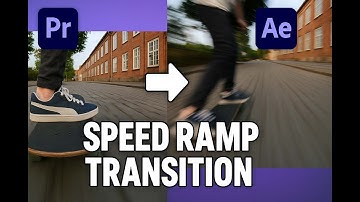 SPEED RAMP TRANSITION TUTORIAL - PREMIRE PRO AND AFTER EFFECTS