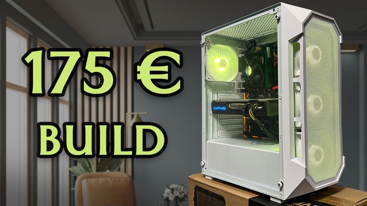 €175 Budget 1080p Gaming PC Build (2025)