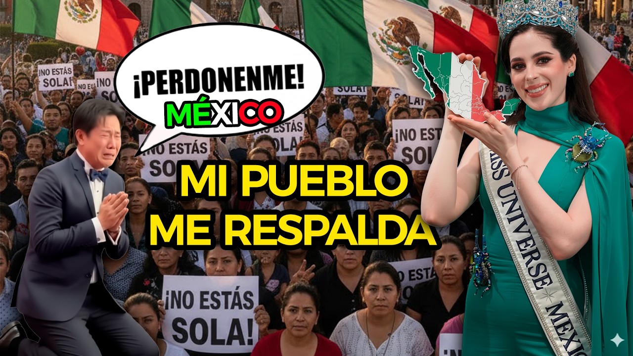 DIRECTOR NAWAT INSULTO A MISS MÉXICO FATIMA BOSCH Y TERMINO HUMILLANDOSE